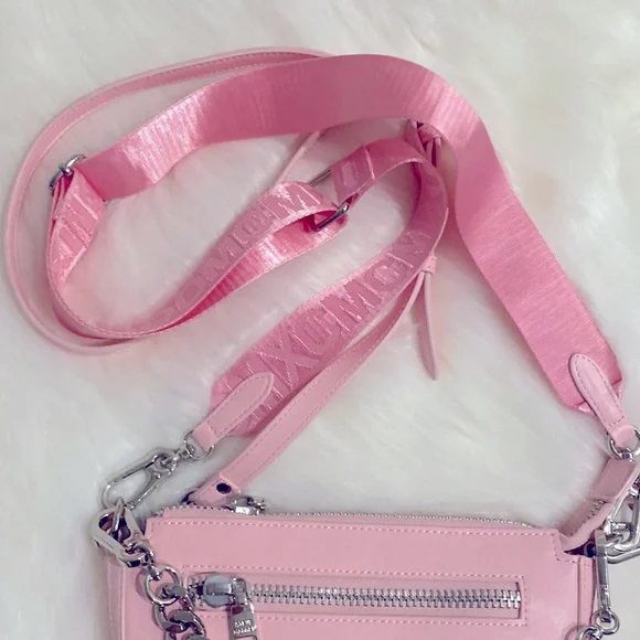 Steve Madden Cobraa Pink Crossbody New Excellent Condition - Picture 6 of 16